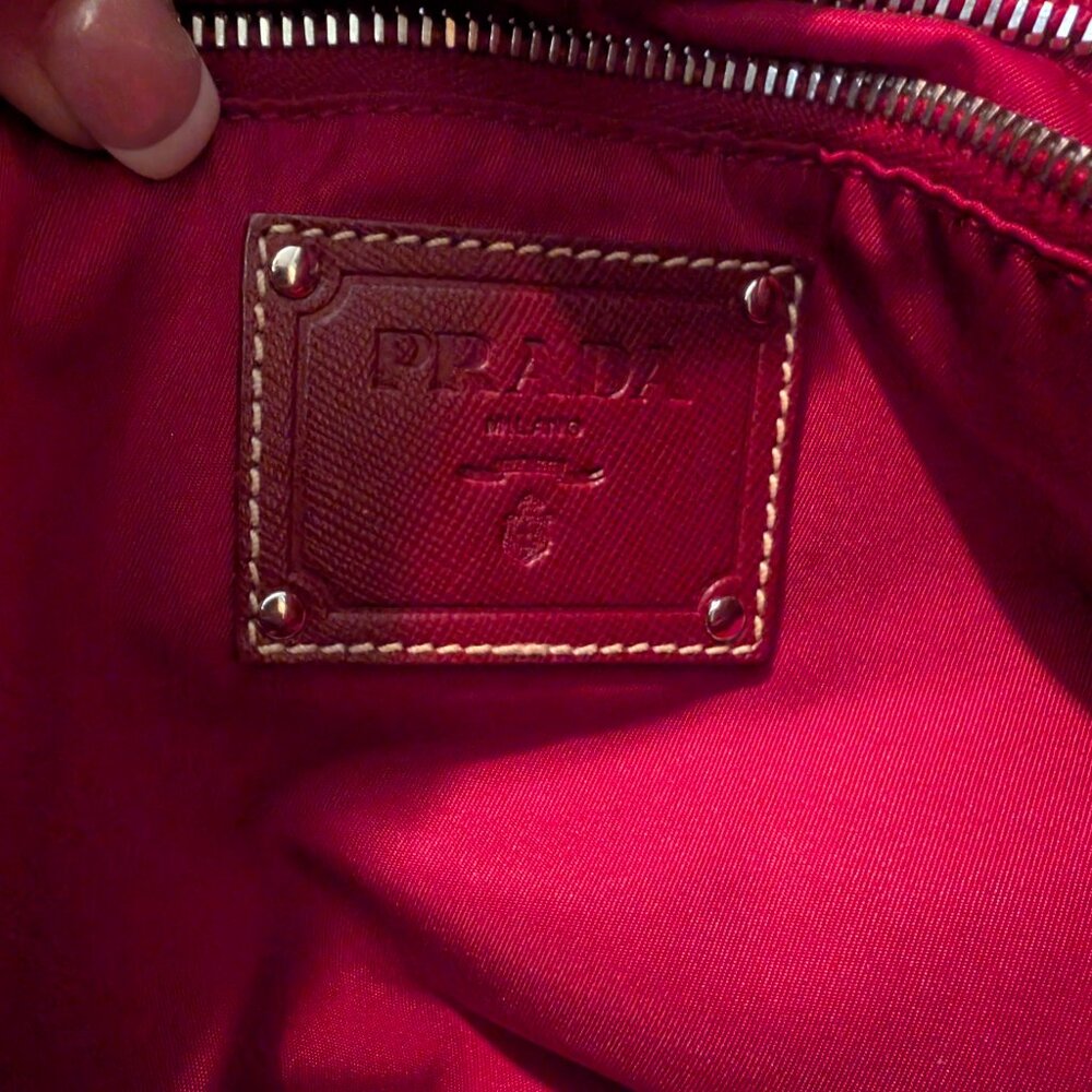 Prada Nylon Pink Tote - Picture 8 of 9